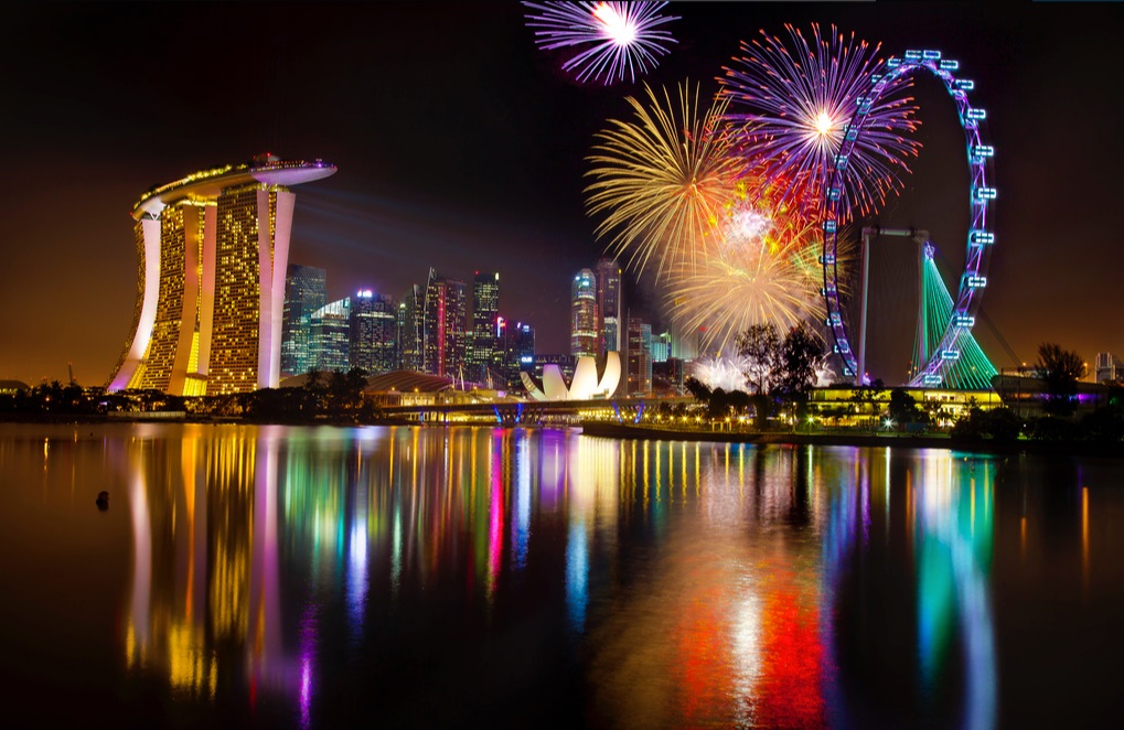 Marina Bay Singapore Countdown